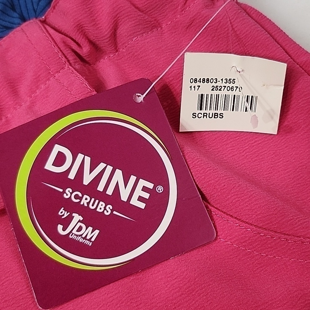 DIVINE SCRUBS PINK SIZE 2X